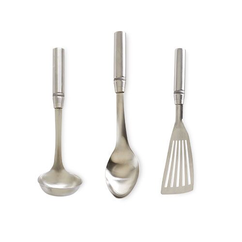 Pampered Chef Silicone & Wood Utensil Set