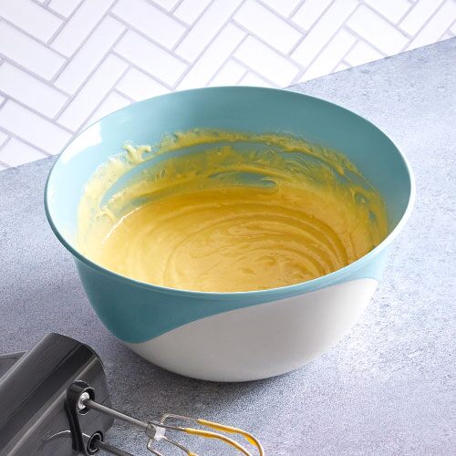 Pampered Chef 1 Quart Glass Mixing Batter Bowl With Lid 