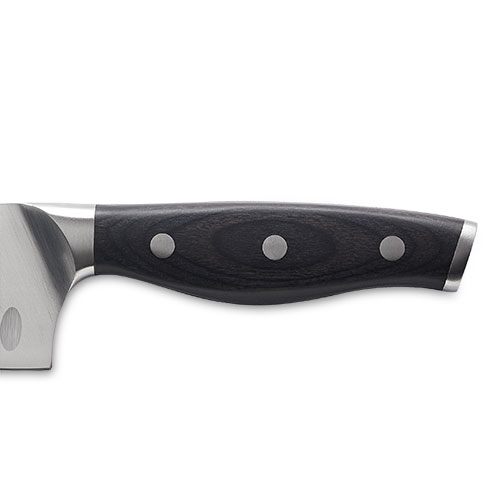 Pampered Chef 1577 5 Forged Steel, Full Tang Santoku Knife Brand New