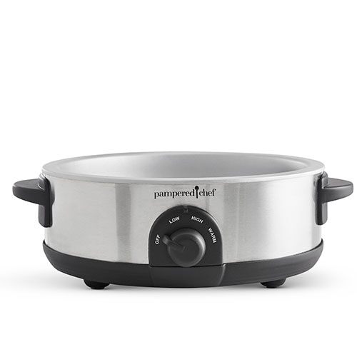 Pampered Chef Rockcrok 2.5 qt Everyday Pan